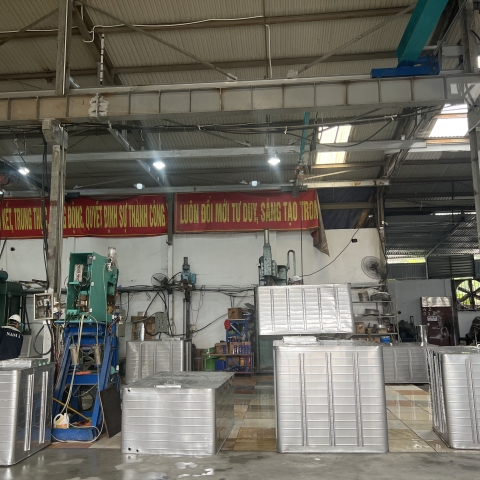 Bể ngầm inox theo yêu cầu